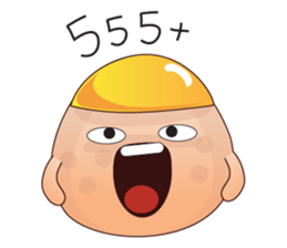 Saiyut the cutest pimple sticker #7902639