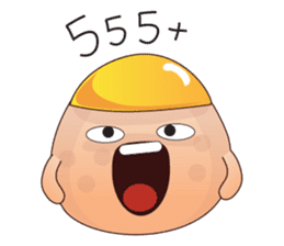 Saiyut the cutest pimple sticker #7902639