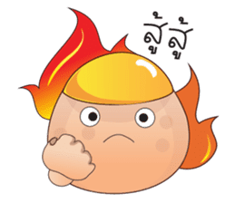 Saiyut the cutest pimple sticker #7902648