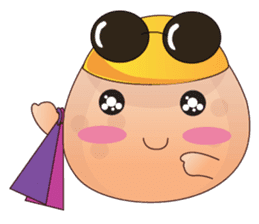Saiyut the cutest pimple sticker #7902658
