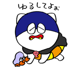 umiikokun in autumn sticker #7902667