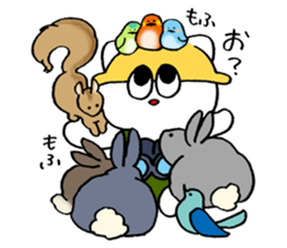 umiikokun in autumn sticker #7902681