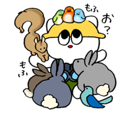 umiikokun in autumn sticker #7902681
