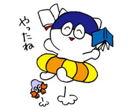 umiikokun in autumn sticker #7902692