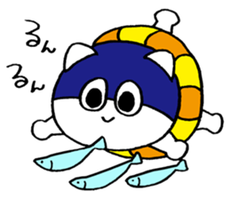 umiikokun in autumn sticker #7902697