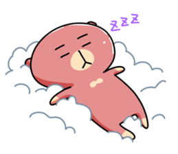 Sleepy bear sticker #7902751