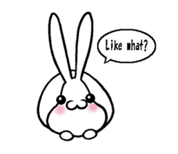 Rabbit!!!!!!! sticker #7903140