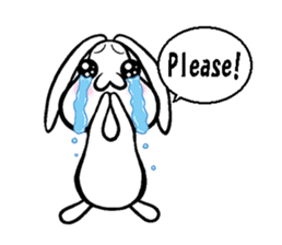 Rabbit!!!!!!! sticker #7903151