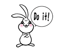 Rabbit!!!!!!! sticker #7903152