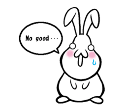Rabbit!!!!!!! sticker #7903153