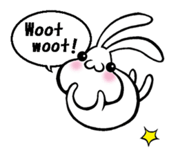 Rabbit!!!!!!! sticker #7903157