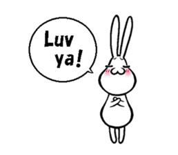 Rabbit!!!!!!! sticker #7903162