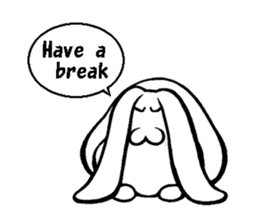 Rabbit!!!!!!! sticker #7903166