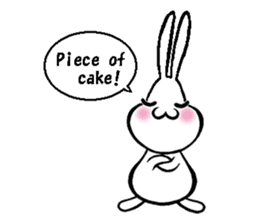 Rabbit!!!!!!! sticker #7903170