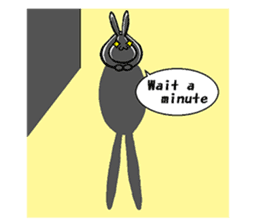 Rabbit!!!!!!! sticker #7903175