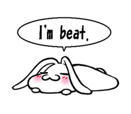 Rabbit!!!!!!! sticker #7903176