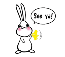 Rabbit!!!!!!! sticker #7903179