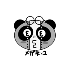 monochrome-robot sticker #7903503