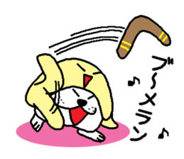 Hat to manipulate dog sticker #7904641