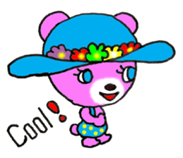 Precocious Bear Pinky - ENGLISH sticker #7904700
