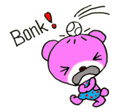 Precocious Bear Pinky - ENGLISH sticker #7904709