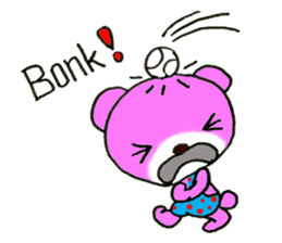 Precocious Bear Pinky - ENGLISH sticker #7904709