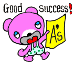Precocious Bear Pinky - ENGLISH sticker #7904716