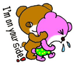 Precocious Bear Pinky - ENGLISH sticker #7904721