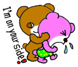 Precocious Bear Pinky - ENGLISH sticker #7904721