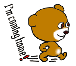 Precocious Bear Pinky - ENGLISH sticker #7904722