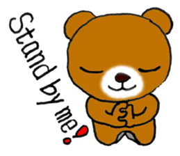 Precocious Bear Pinky - ENGLISH sticker #7904727