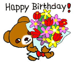 Precocious Bear Pinky - ENGLISH sticker #7904728