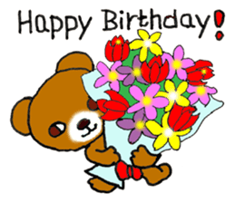 Precocious Bear Pinky - ENGLISH sticker #7904728