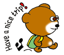 Precocious Bear Pinky - ENGLISH sticker #7904731