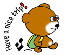 Precocious Bear Pinky - ENGLISH sticker #7904731