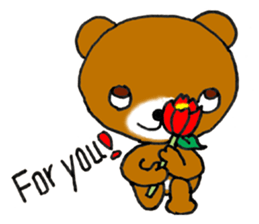 Precocious Bear Pinky - ENGLISH sticker #7904734