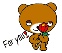 Precocious Bear Pinky - ENGLISH sticker #7904734