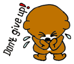 Precocious Bear Pinky - ENGLISH sticker #7904735
