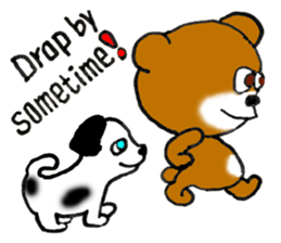 Precocious Bear Pinky - ENGLISH sticker #7904737