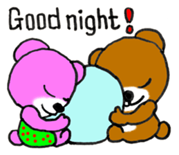 Precocious Bear Pinky - ENGLISH sticker #7904739