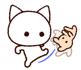 Kumamoto dialect cat sticker #7904811