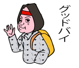 Nebuta boy is really nerd. sticker #7904863