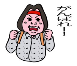 Nebuta boy is really nerd. sticker #7904896