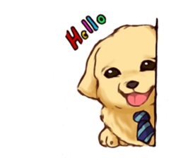 Dog job sticker #7905380