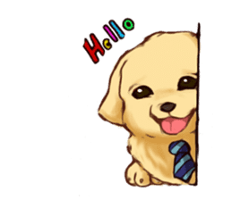 Dog job sticker #7905380