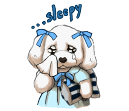 Dog job sticker #7905399