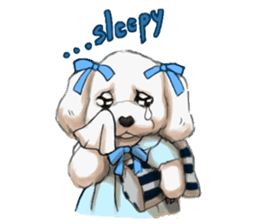 Dog job sticker #7905399