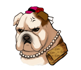 Dog job sticker #7905405