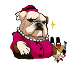 Dog job sticker #7905406