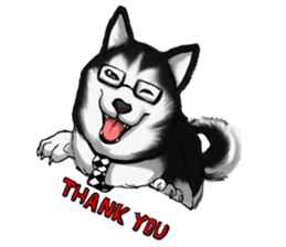 Dog job sticker #7905412